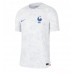 Frankrijk Voetbalkleding Uitshirt WK 2022 Korte Mouwen